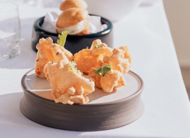 Luxury food on board, The Venice Nest